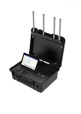 পোর্টেবল ড্রোন ডিটেকশন সিস্টেম ইউএভি ইউএএস ডিটেক্টর সনাক্তকরণ দূরত্ব 10 কিমি