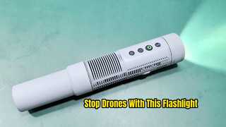 VBE 4F20 অ্যান্টি ড্রোন জ্যামার টর্চলাইট 300 মিটার রেঞ্জ